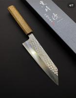 Yu Kurosaki Senko R2 165BK Нож кухонный Бунка 165-310, порошковая ст.SG2/R2, рук. дуб (Urushi)