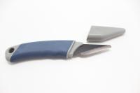 RB-2 Нож для резьбы по дереву 160/50, углеродистая сталь, рукоять полимер с резин.вставкой, серый