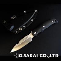 GS-11496 Нож рыболовный с крючком Sabi Knife 2 black 80/225 мм, коррозионностойкая сталь H-1, G-10