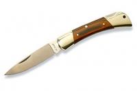 47#9100WP Нож складной "Американский лось" 90/200 мм, AUS6, махагони