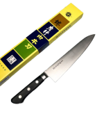 15012 SAKAI TAKAYUKI Нож кухонный Гюито 210 мл, ст. Hi-Carbon Japan Steel , рук. POM Rezin
