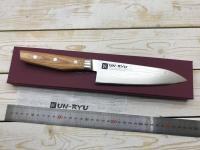UNR-01 Shimomura Нож кухонный Шеф 170 мм,сталь VG-10,33 слоя,стабилизированная древесина