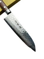 07222 Нож кухонный Сантоку 180 мм Sakai Takayuki VG-10, Damascus 17 layers