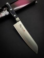 MBS-105 MURATO Basic Нож кухонный Сантоку 145мм, молибден-ванадиевая сталь, рукоять Pom пластик
