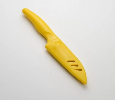 FVS-101 Нож для чистки овощей и фруктов в ножнах , нержавеющая сталь, желтый