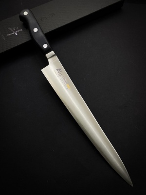 MCL-110 MURATO Classic Нож кухонный для тонкой нарезки 240мм, сталь VG-10, рукоять Pakka Wood