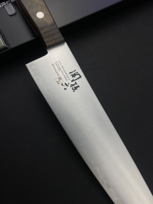 AE-5149 SEKI MAGOROKU Momoyama Нож кухонный Шеф 210мм, рук. ламинированая древесина