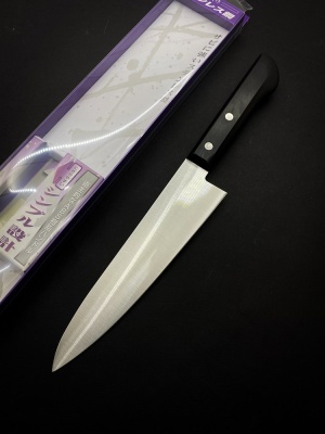 DTY-03 Shimomura Нож кухонный Шеф 180/305, молибден-ванадиевая сталь, рукоять ABC пластик